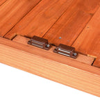 Outdoor Garden Patio Wooden Storage Cabinet Furniture Waterproof Tool Shed