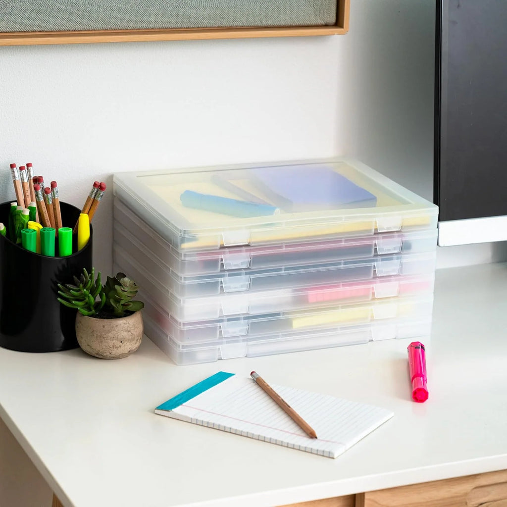 6-Pack A4 File Box Paper Cases