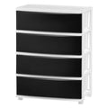 4 Wide Drawer Storage | Pink