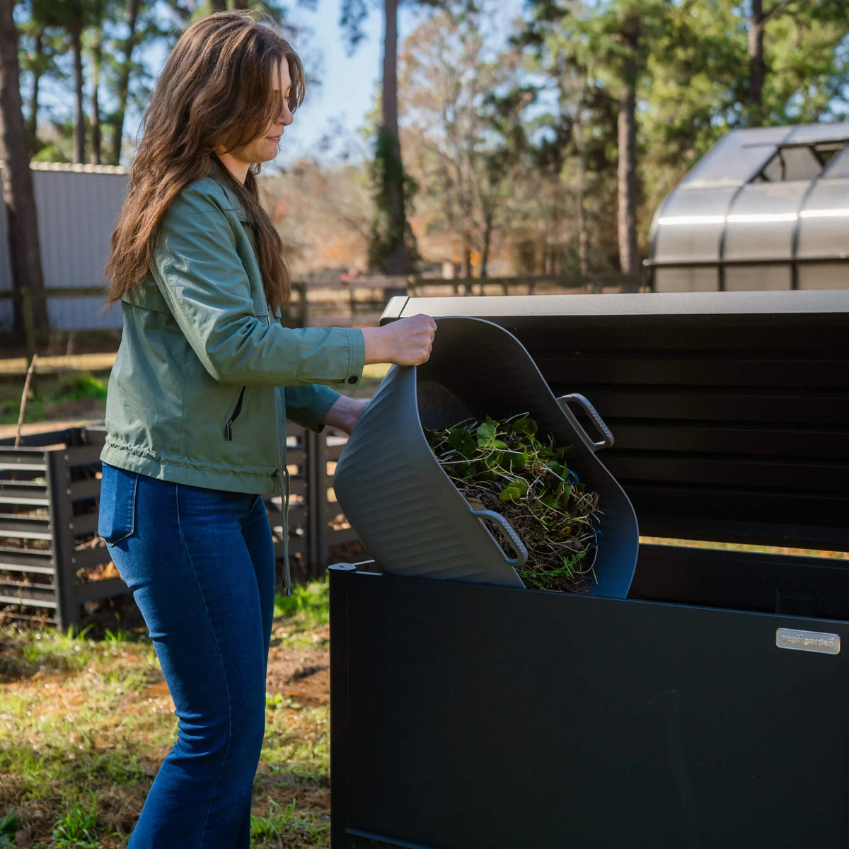 Vego FlexTrug - 12 Gallon Tub | Fog Gray
