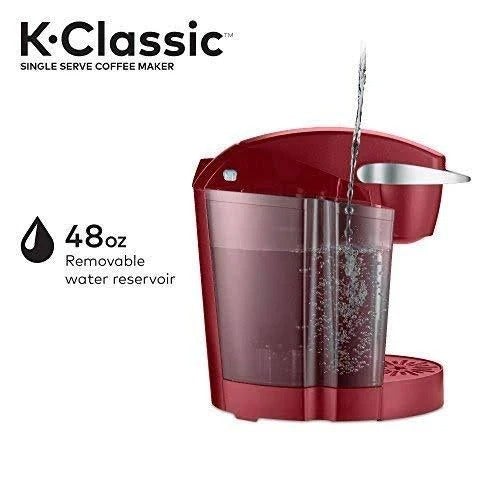 Keurig K-Classic Single Serve K-Cup Pod Coffee Maker – Rhubarb