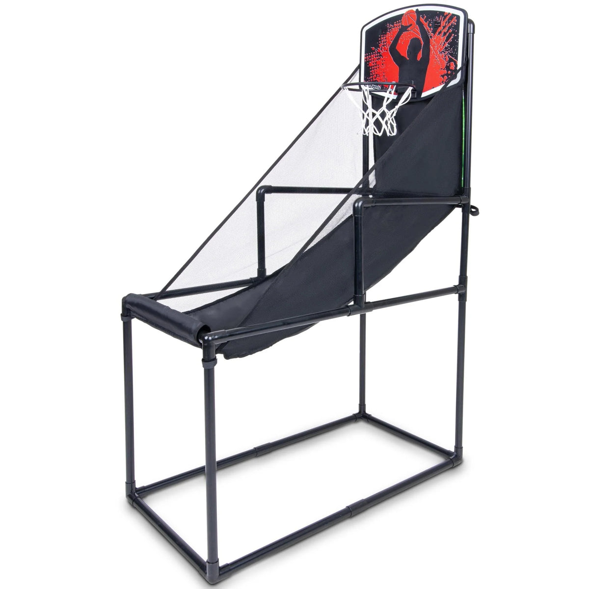 2-in-1 Basketball & Football Toss Arcade
