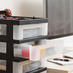 Storage Drawer Cart with Organizer Top - 10 Drawer