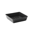 5X5 Extra Strength Shallow Microgreen Trays | Black / 16 Inserts / No Hole