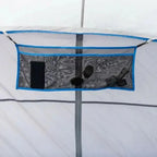 Family cabin tent for 16 people with 3 rooms and 3 entrances