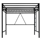 SHA CERLIN Junior Loft Bed Twin Size Heavy Duty Twin Bed Frame
