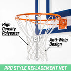 Heavy-Duty Basketball Hoop Replacement Net