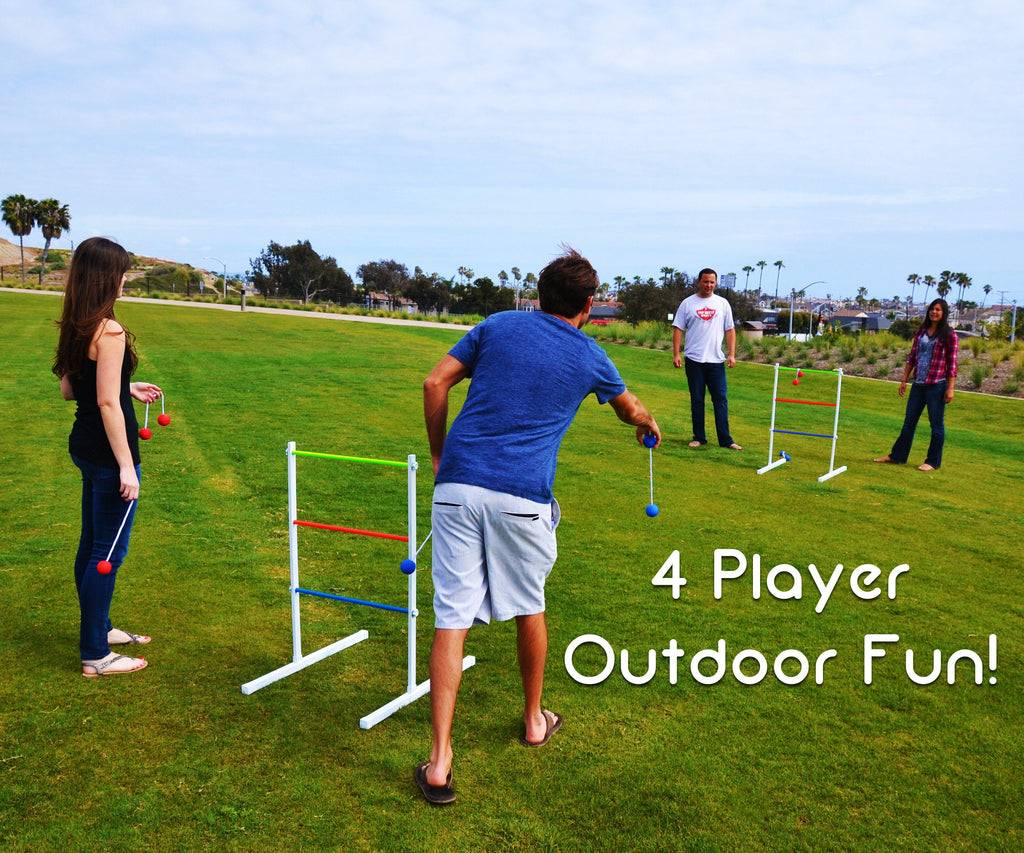 Metal Ladder Toss Game Set