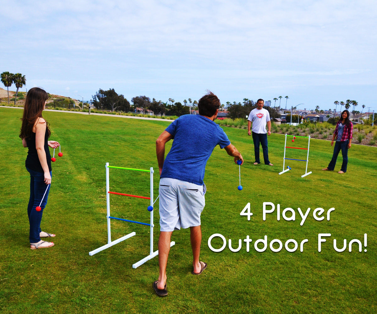 Metal Ladder Toss Game Set