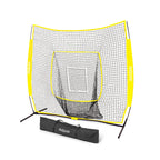 7' x 7' Team Tone Baseball Hitting Net | Yellow