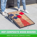 3' x 2' Portable Cornhole Set | Steel MDF