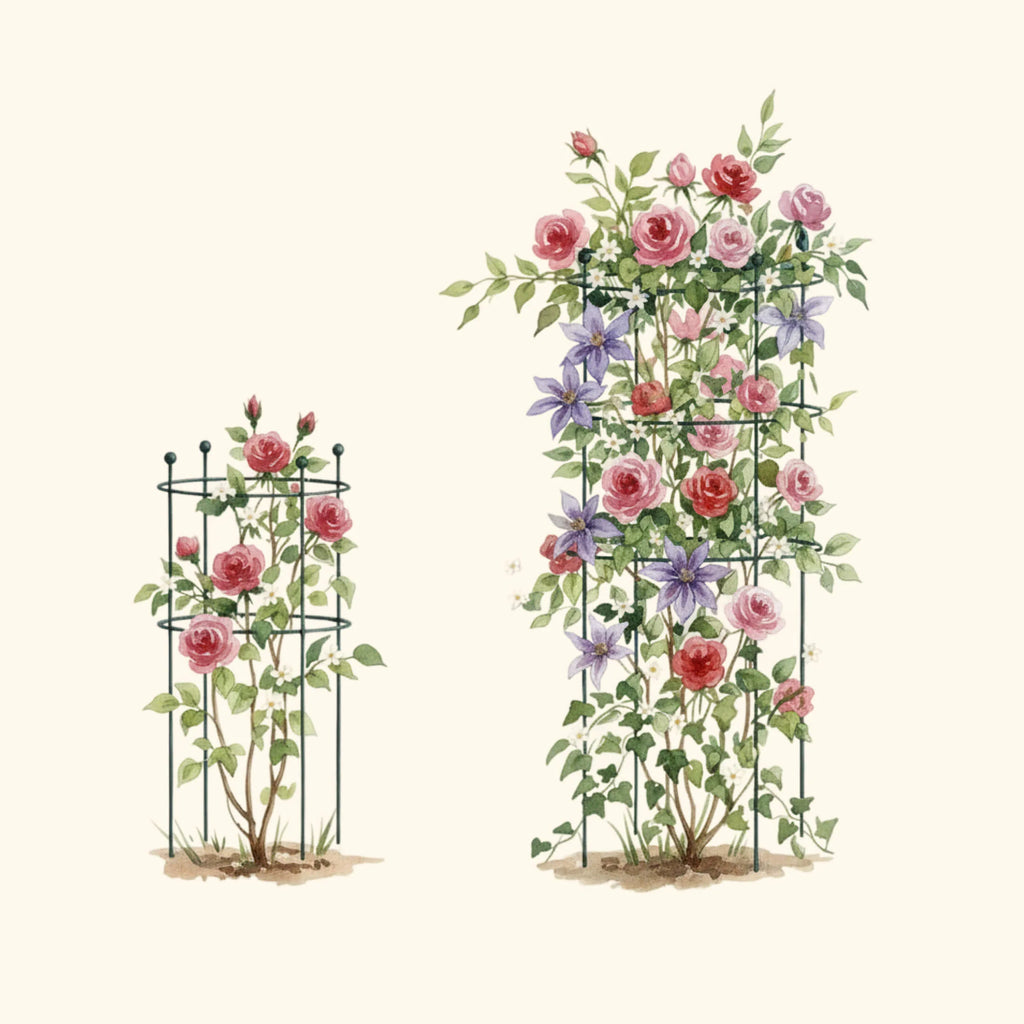 Flower Cage Round - 2 Pack | Medium