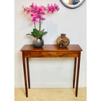 Porch & Den Holly Hill Solid Acacia Console Table with 1 Drawer