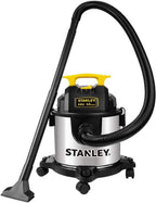 4 Gallon Wet Dry Vacuum, 4 Peak HP Stainless Steel 3 in 1 Shop Vacuum Blower with Powerful Suction, Vacuum for Job Site, Garage, Basement, Workshop
