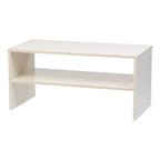 Multi-Purpose Organizer Shelf - 2 Tier - Regular | White
