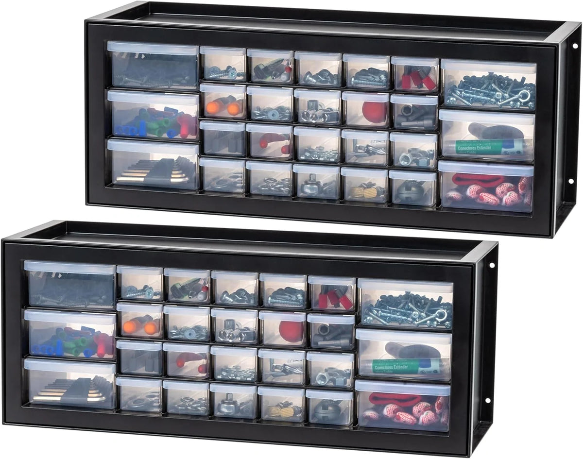 Drawer Parts Cabinet - 26-Drawer (2 Pack)