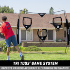 6' x 6' QB Training Throwing Net | Black