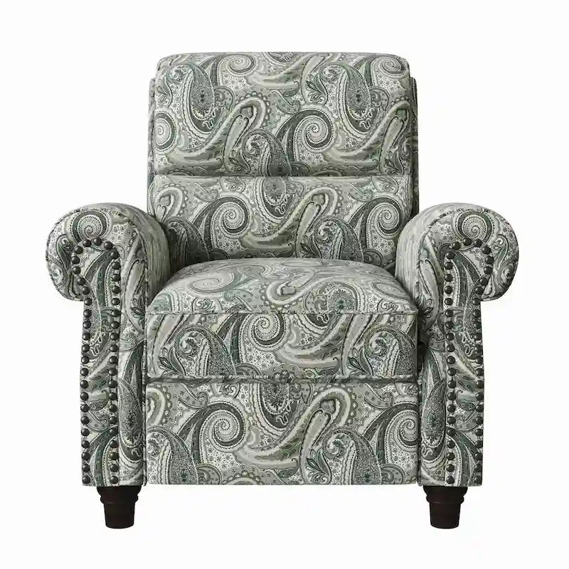 Copper Grove Jessie Paisley Push-Back Recliner Chair