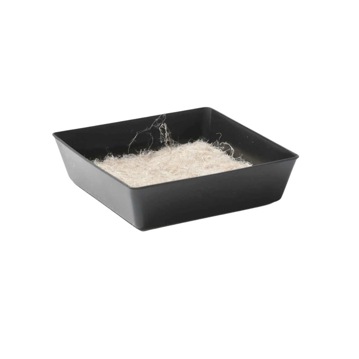5X5 Extra Strength Shallow Microgreen Trays | Black / 16 Inserts / No Hole