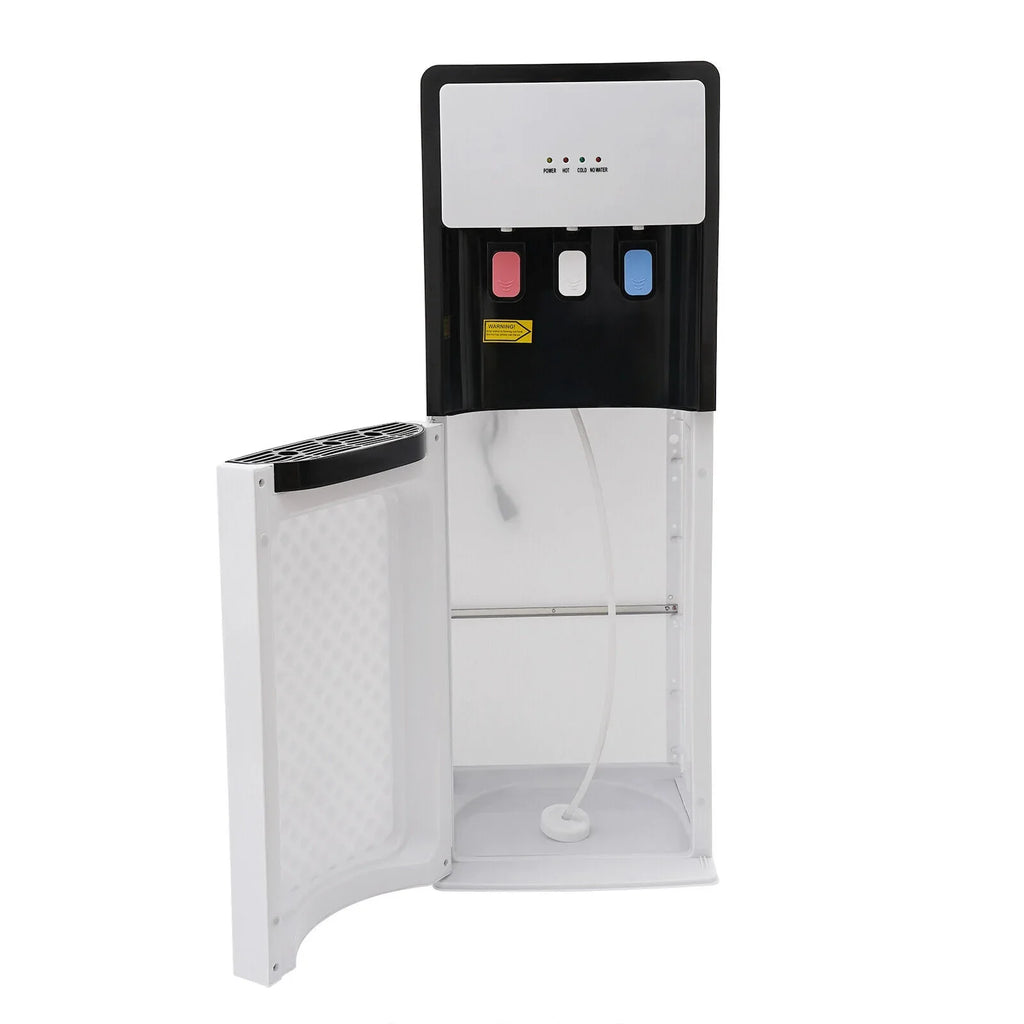 White Water Dispenser Bottom Loading Water Cooler for 5 Gallon Bottles for Offices, Nurseries, Homes, Gyms, Kitchen