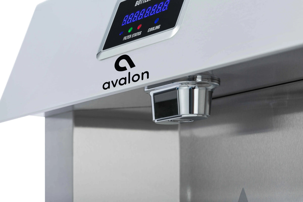 Avalon Wall Mounted Water Fountain with Bottle Filling Station, High Capacity Cooling, Sensor Dispensing, Self Cleaning