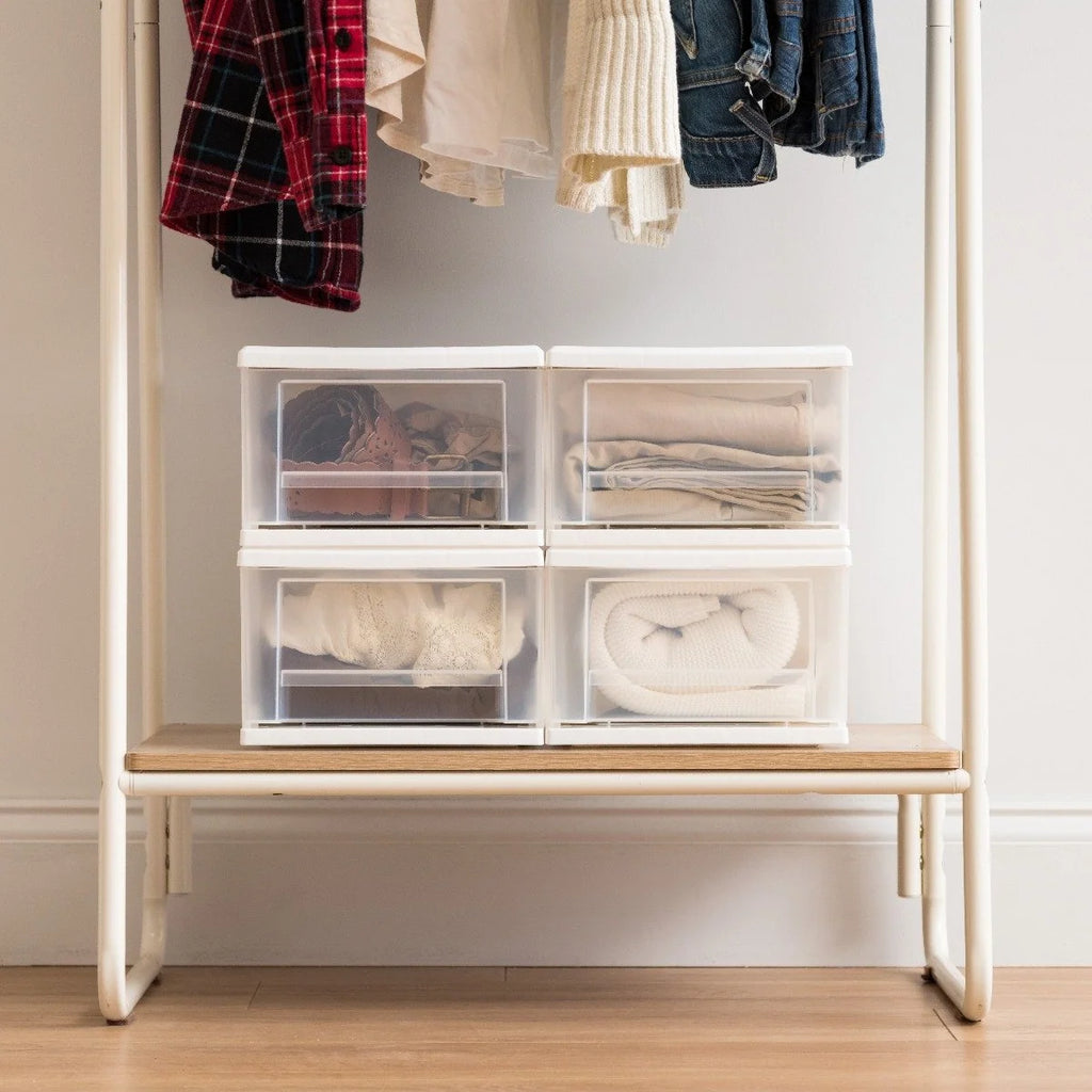 Small Stacking Drawer - 7 QT | White / 1 Pack