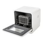 Counter Top Dishwashe, Portable Countertop Dishwashers, Mini Dishwasher 3-in-1 Cups Dishwasher