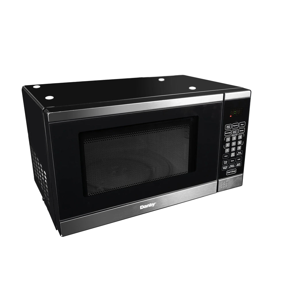 Danby Designer 0.7 cu. ft. Space Saving Under the Cupboard Microwave in Stainless Steel (DDMW007501G1)