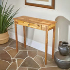 Porch & Den Holly Hill Solid Acacia Console Table with 1 Drawer