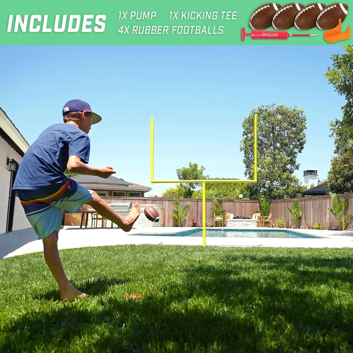 Pro Kick Challenge Field Goal Post Set