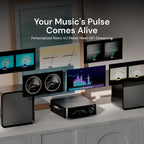 Eversolo Play Music Streamer with Amp & DAC, 5.5" Touchscreen, Black