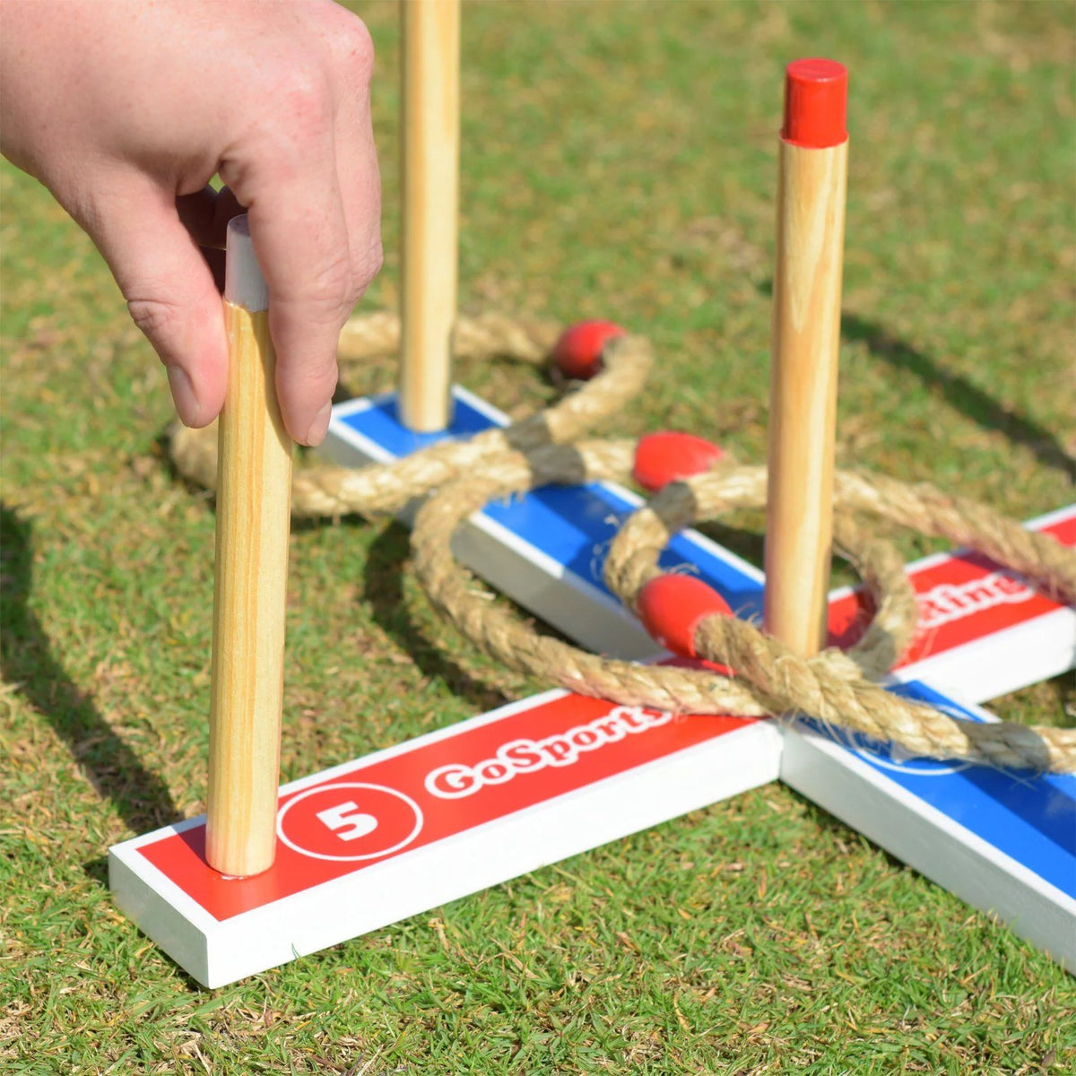 Wooden Ring Toss Game