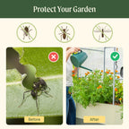 Mesh Cover & Trellis System for EZCube Planter 21" x 24" | Cover Only