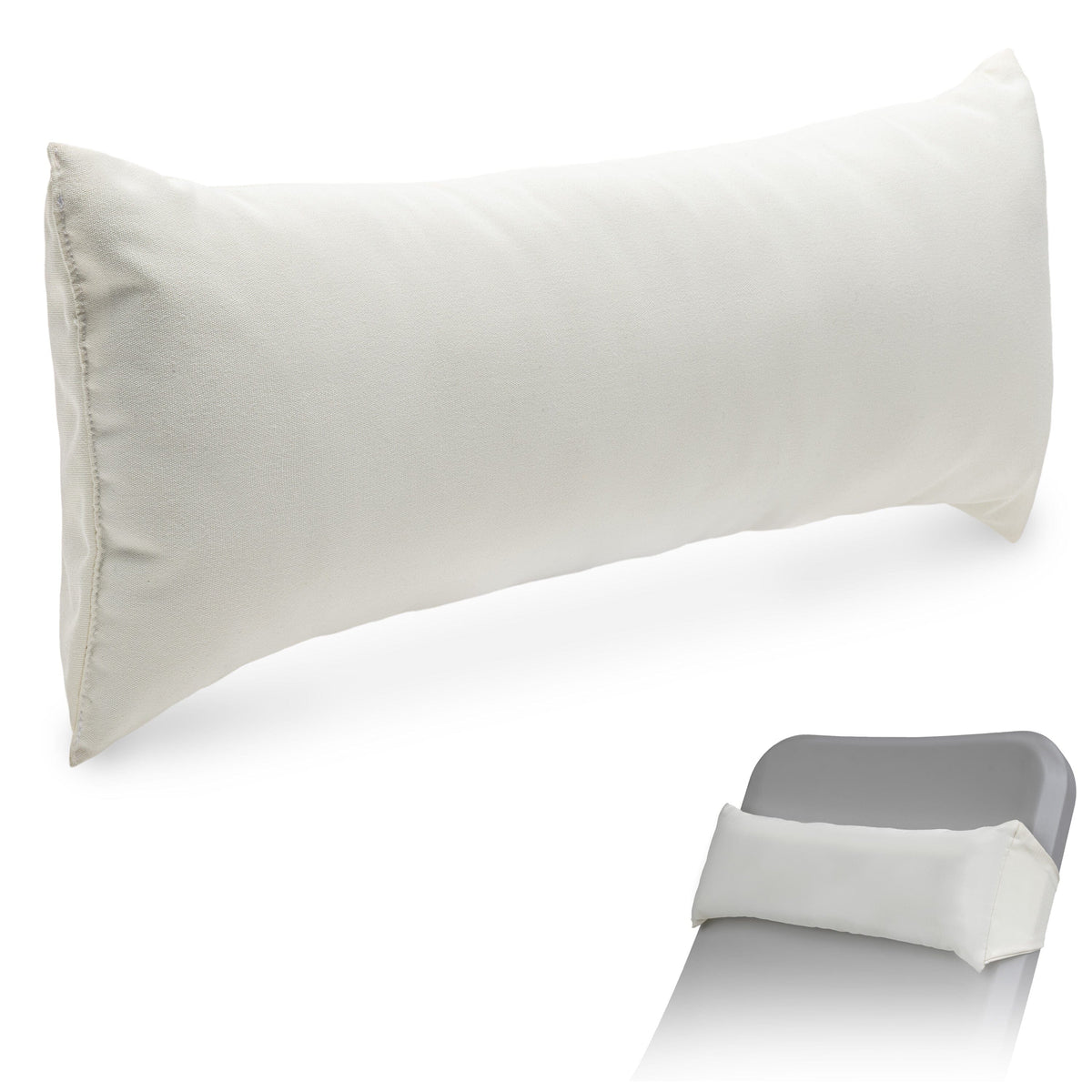 Outdoor Lounge Chair Pillow | Natural
