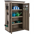 Rubbermaid Outdoor Storage Shed, 52 Cu.Ft., Weather-Resistant, Lockable Doors