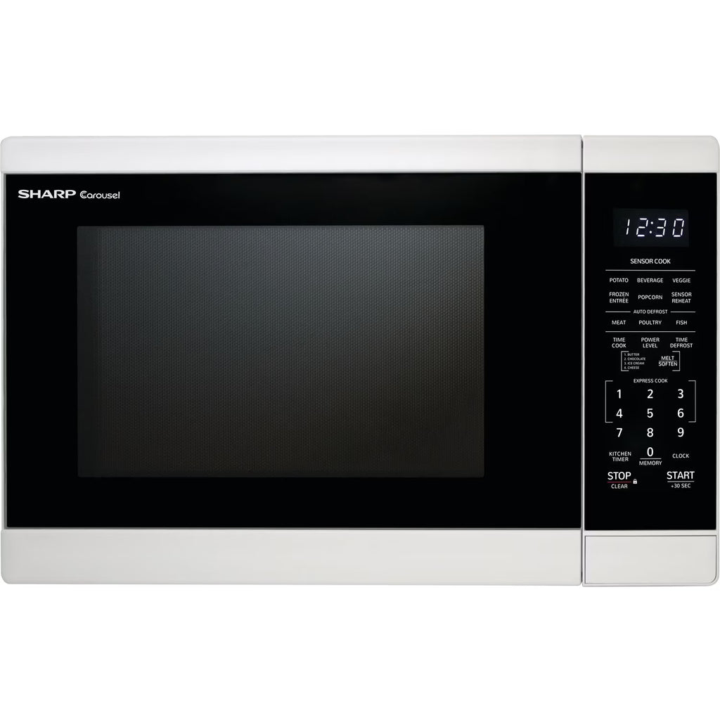 Sharp 1.4 - Cu. Ft. Countertop Microwave Oven in Black