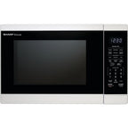 Sharp 1.4 - Cu. Ft. Countertop Microwave Oven in Black