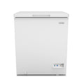 Igloo 5.0 Cu. Ft. Chest Freezer With Removable Basket, Free-Standing Door Temperature Ranges From-10?- to 10?- F, Front Defrost Water Drain, Perfect for Homes, Garages, Basements, RVs, White