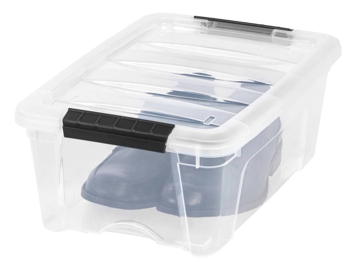 Stack & Pull Storage Box - 12 QT, Clear