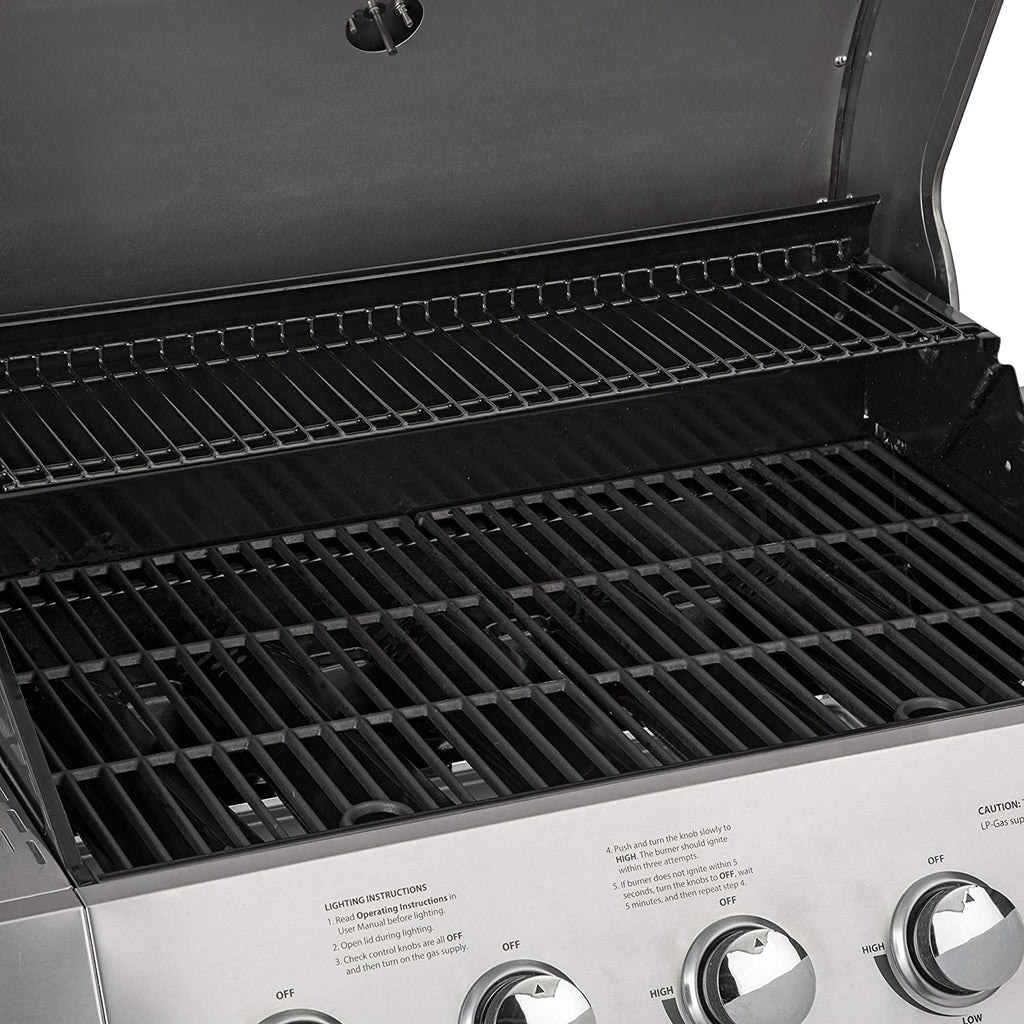 CGG-8500 Five-Burner Gas Grill with Side Burner