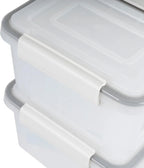 WeatherPro Photo Storage Case with 7 Inner 4" x 6" Picture Cases, 2-Pack