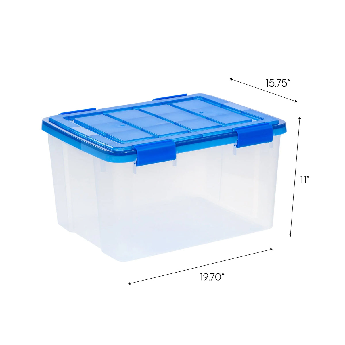 Storage Container WeatherPro 4 Pack - 44QT - Gasket Box