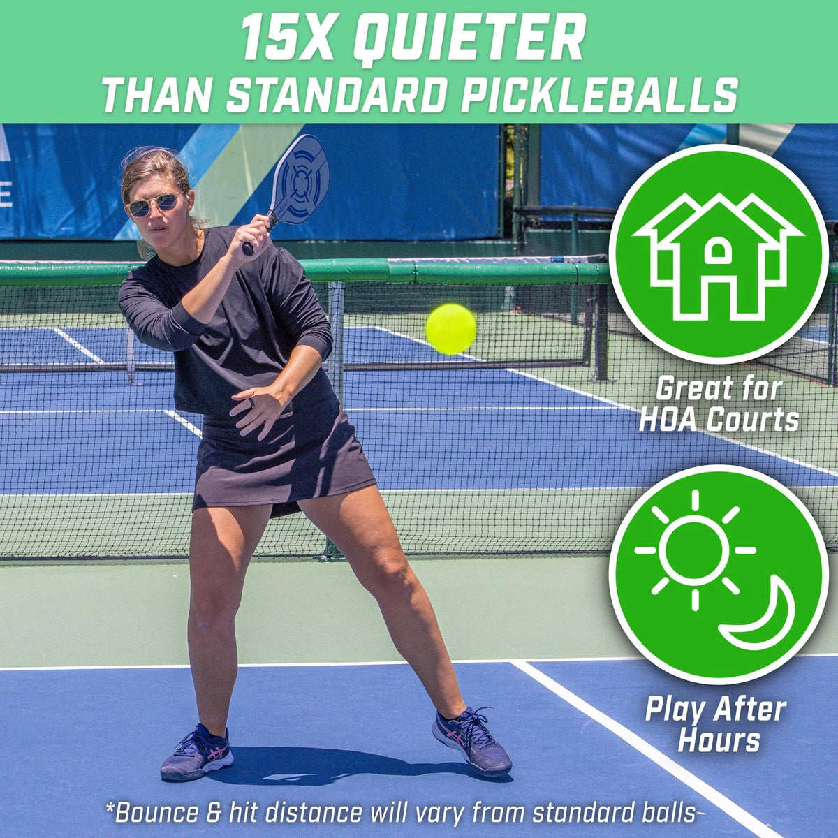 GS40 Q-Foam Quiet Pickleballs | 3-pk