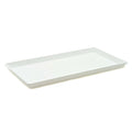 1020 Microgreen Trays - Shallow Extra Strength Colors | White / 1 Tray / No Holes