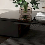 Electric Fireplace TV Stand Entertainment Center with LED Flame Effects and Remote Control