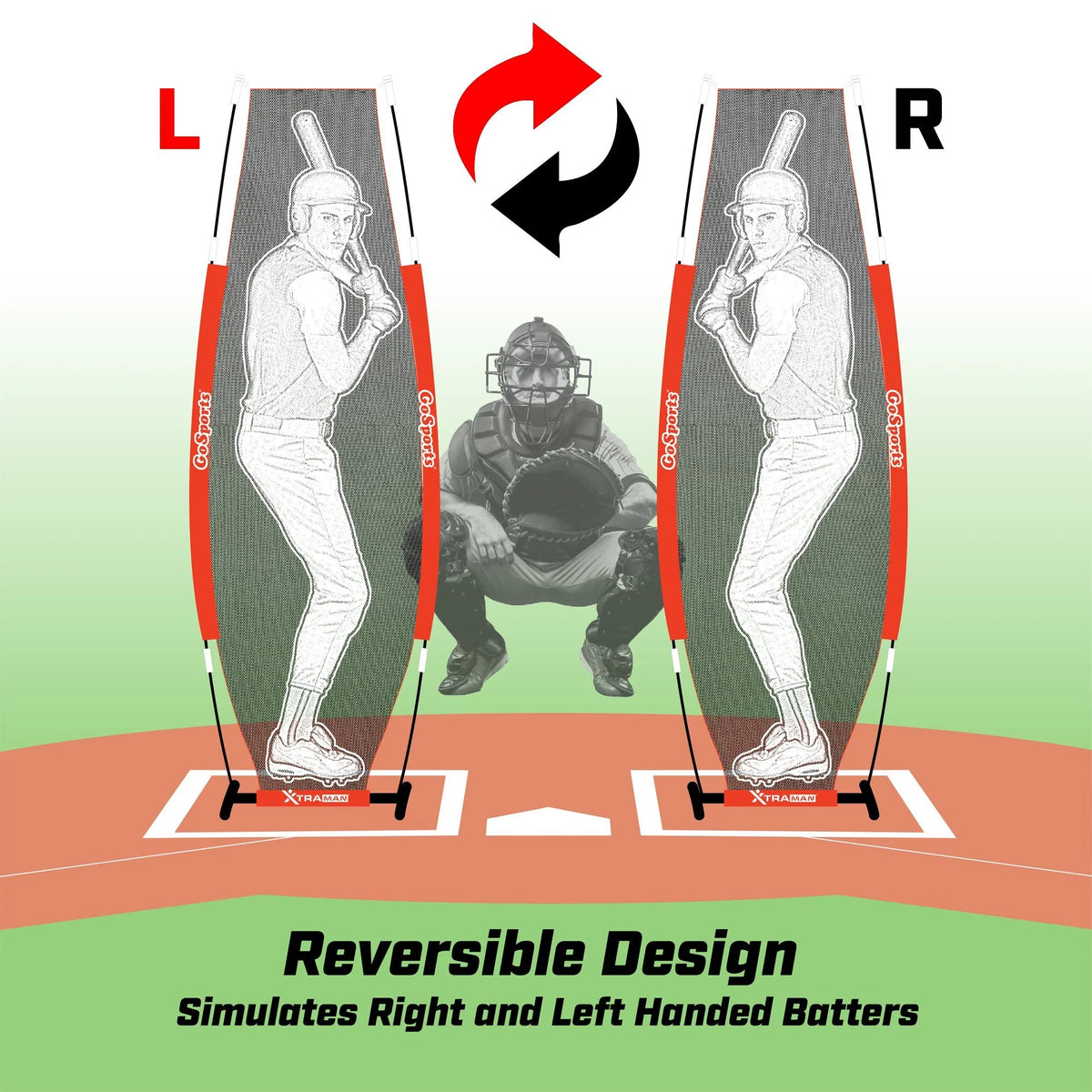 Xtraman Dummy Batter Pitching Training Aid | Baseball