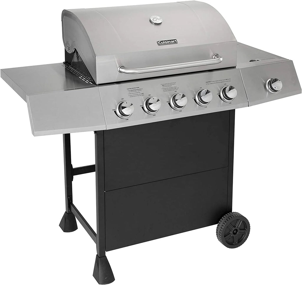 CGG-8500 Five-Burner Gas Grill with Side Burner
