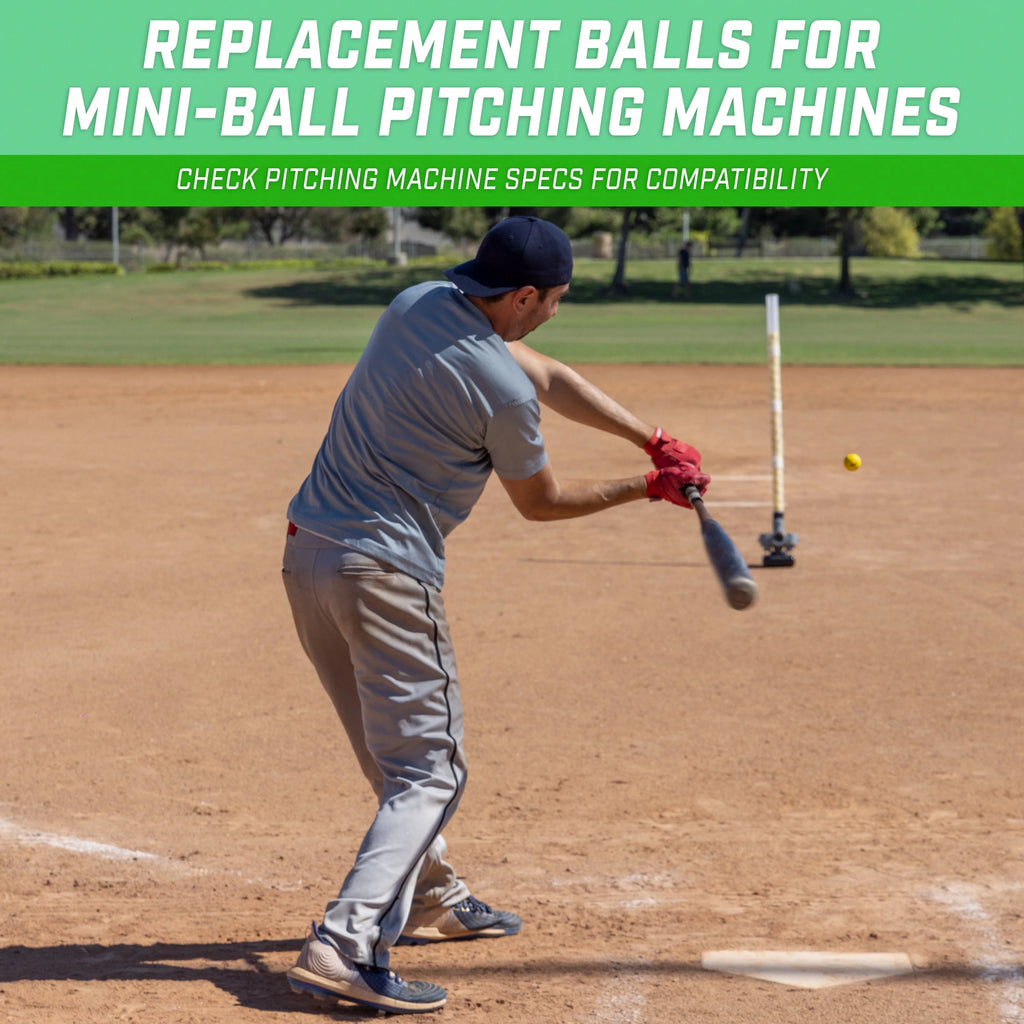 Mini Foam Baseballs Soft Practice Balls | 20-pk