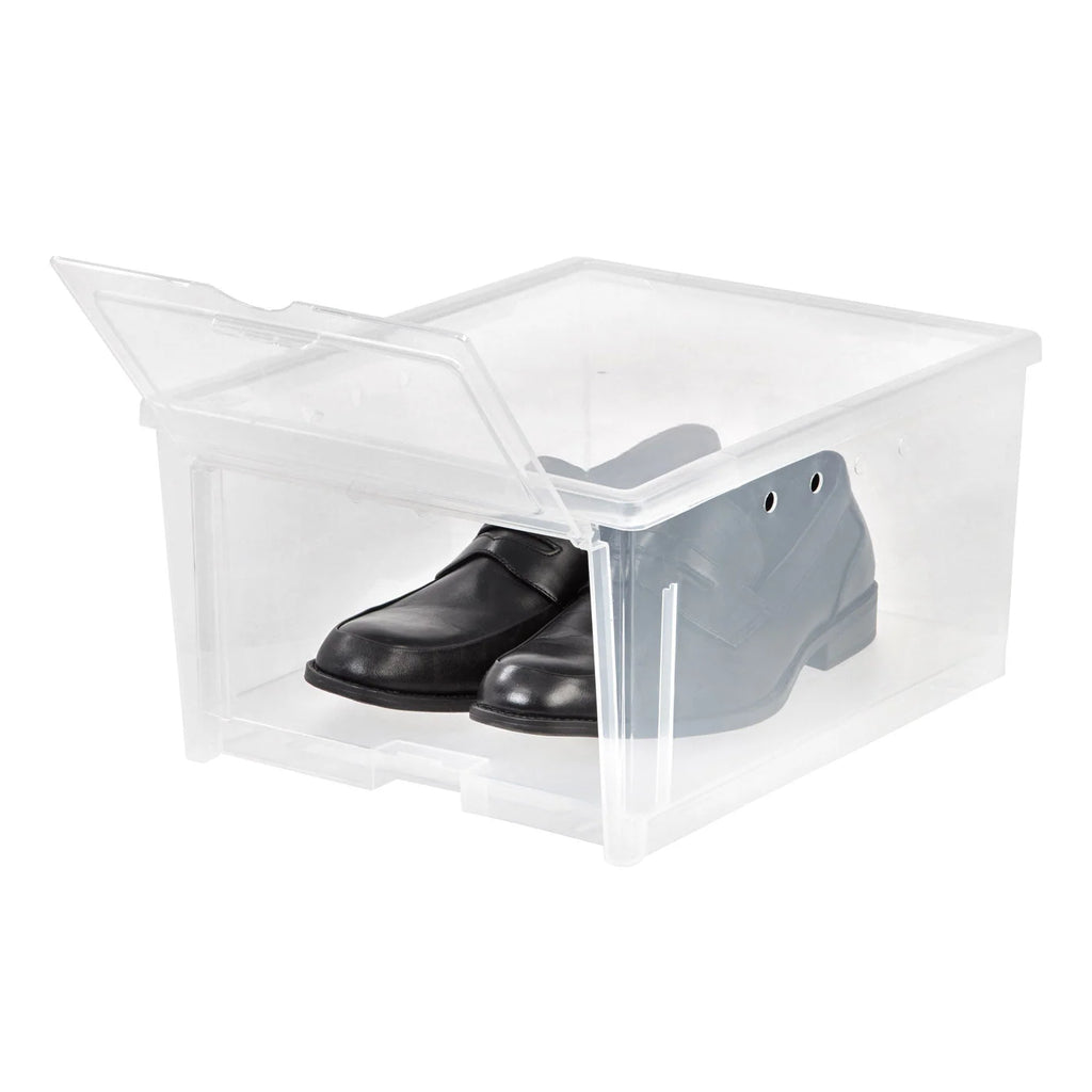 Easy Access Shoe Box - 1 Pack, Wide