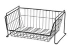 Large Stacking Basket, Black